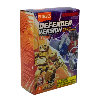 Конструктори з унікальними деталями - Конструктор Blokees Transformers Defender Version 02 The Overthrow сюрприз (71302)