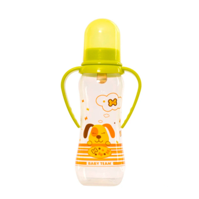 Товары по уходу - Бутылочка для кормления Baby Team Милая собачка 250 мл (1400/1) (1311/3)