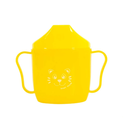 Товары по уходу - Бутылочка Baby Team со спаутом желтая (5007/1)