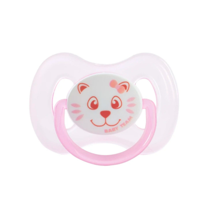 Товари для догляду - Пустушка Baby Team Вишнеподібна рожева (3003/2)