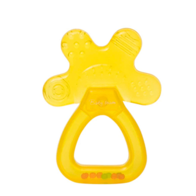 Погремушки, прорезыватели - Прорезыватель-погремушка Baby Team желтый (4036/1)