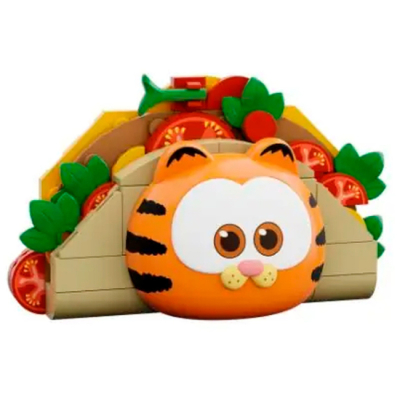 Блочные конструкторы - Конструктор Pantasy Garfield Магнит на холодильник Тако 51 элемент (86819)