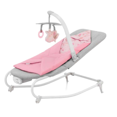 Крісла-качалки - Шезлонг-гойдалка Kinderkraft Felio 2 Peony Rose (KBFELI20PNK0000)