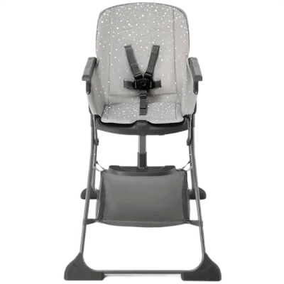 Товари для догляду - Стільчик для годування Kinderkraft Foldee Grey (KHFOLD00GRY0000)