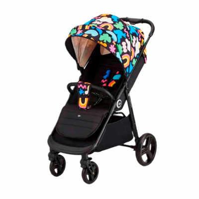 Візочки - Коляска Kinderkraft Grande Plus Happy Shapes (KSGRAN00HAP0000)