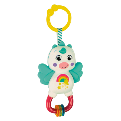 Підвіски, мобілі - Підвіска-брязкальце Clementoni Little Unicorn (8005125177783)