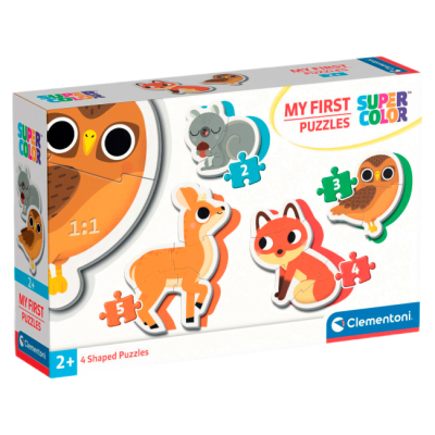 Пазли - Пазл Clementoni My First Puzzles Forest Animals 4 в 1 (8005125208142)