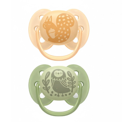 Товары по уходу - Пустышка Avent Ultra Soft ортодонтическая 2 шт (SCF091/46)