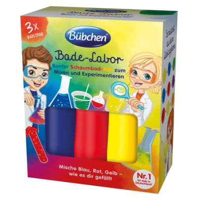 Косметика - Пена для ванной Bubchen Лаборатория в ванной 3 х 50 мл (1500040/12452372)