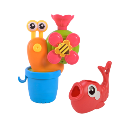 Игрушки для ванны - Игрушка для ванны Країна Іграшок Улитка в горшке желто-красная (2610/2)