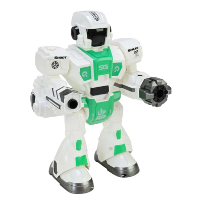 Роботы - Игрушечный робот-стрелок Solar зеленый (606-37)