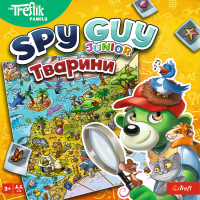 Настольные игры - Настольная игра Trefl Spy Guy Животные (03043)