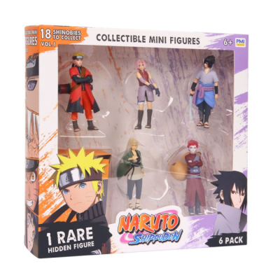 Фігурки персонажів - Набір фігурок PMI Naruto Shippuden Делюкс (NSH2060/2)