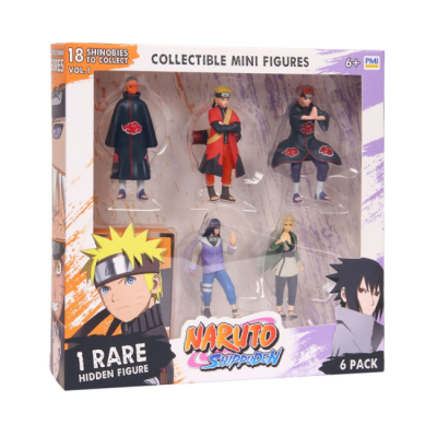 Фігурки персонажів - Набір фігурок PMI Naruto Shippuden Делюкс (NSH2060/4)