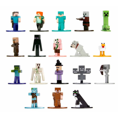 Фигурки персонажей - Набор игровых фигурок Jada Minecraft (9336788314R00)