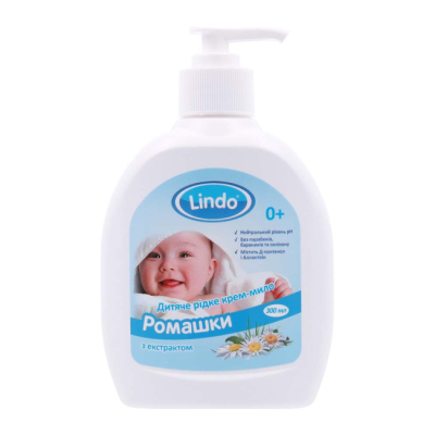 Косметика - Крем-мыло Lindo С экстрактом алоэ 300 мл (4826721517605)
