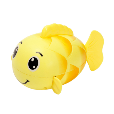 Іграшки для ванни - Іграшка для купання Lindo Рибка жовта (6930217366467)