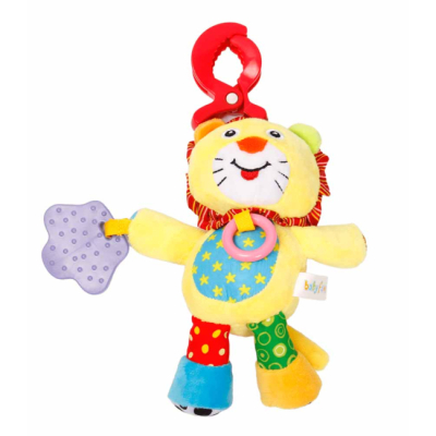 Брязкальця, прорізувачі - Брязкальце Lindo Лев (6902170000146)