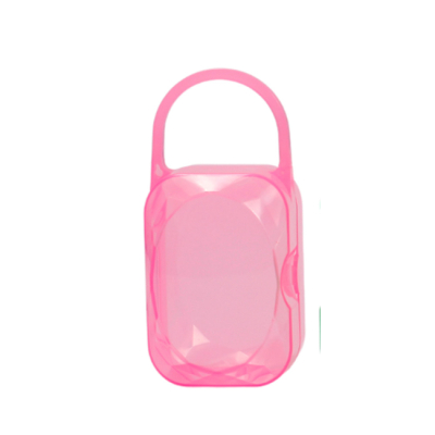 Товари для догляду - Контейнер Lindo Для зберігання пустушок і сосок рожевий (4826721309101)