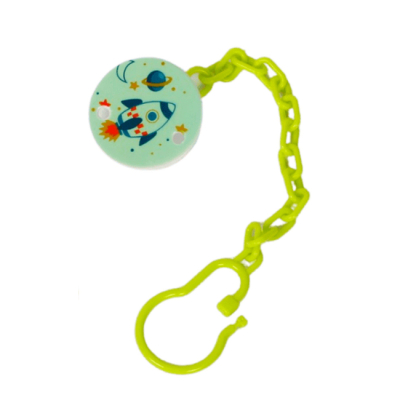 Товари для догляду - Ланцюжок для пустушки Lindo Космос (4890211002223)