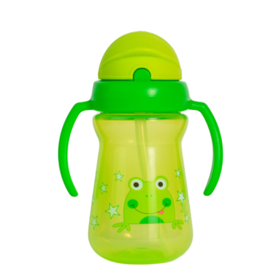 Товары по уходу - Поильник Lindo С соломинкой зеленый (8850217107335)