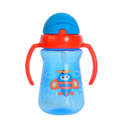 Товари для догляду - Поїльник Lindo З соломинкою синій (8850217407336)