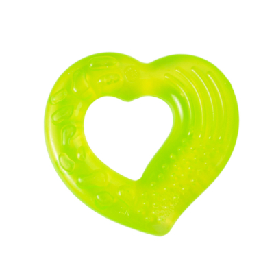 Погремушки, прорезыватели - Прорезыватель Lindo Зеленое сердце (8850217403079)