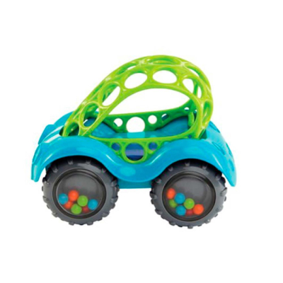 Погремушки, прорезыватели - Погремушка Lindo Голубая машинка (4890210503394)