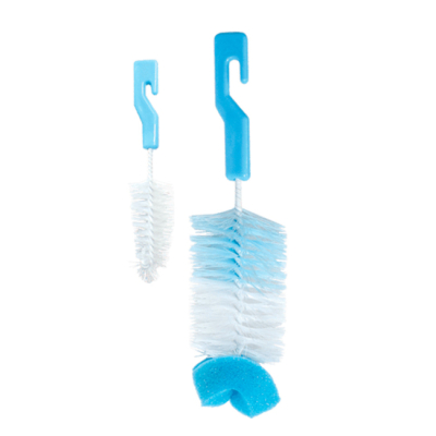 Товары по уходу - Щетка Lindo для мытья бутылочек и сосок синяя (8850215100147)