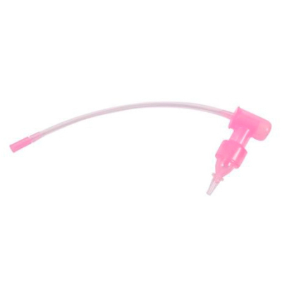Товары по уходу - Аспиратор для носа Lindo с трубочкой розовый (8850217008205)