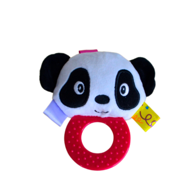 Брязкальця, прорізувачі - Брязкальце Lindo Панда з прорізувачем (6902170002164)