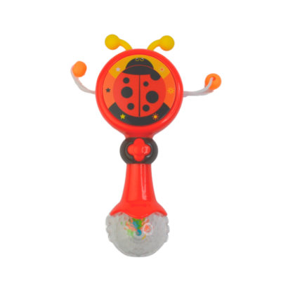Погремушки, прорезыватели - Погремушка Lindo Божья коровка (6902312005176)