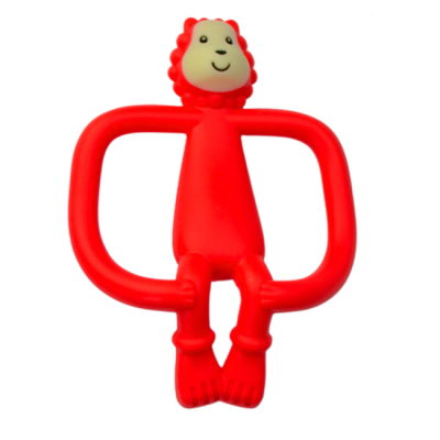 Брязкальця, прорізувачі - Прорізувач Lindo Чоловічок червоний (4890211000267) (4890211000151)