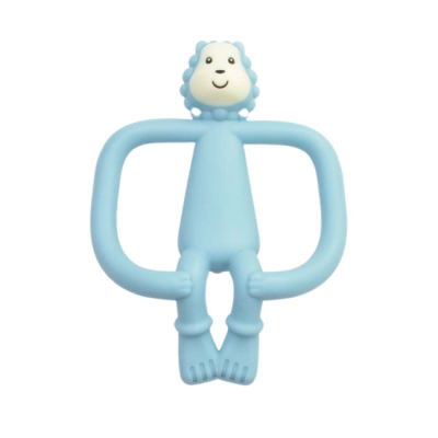 Брязкальця, прорізувачі - Прорізувач Lindo Чоловічок блакитний (4890211000267) (4890211030059)