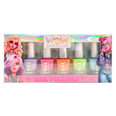 Косметика - Лак для нігтів Kids Licensing Яскраві кольори (WOW00110)