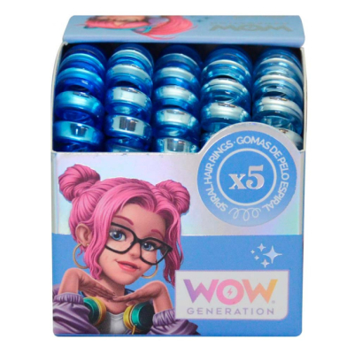 Бижутерия и аксессуары - Резинка пружинка Kids Licensing Градиент синий (WOW00092/3)