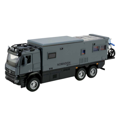 Автомодели - Автомодель Автопром Mercedes-Benz Motorhome серая (AP74241/2)