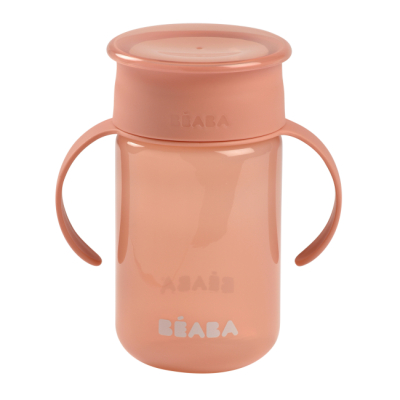 Товары по уходу - Поильник - непроливайка Beaba 360° розовый (913571)