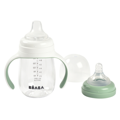 Товары по уходу - Поильник Beaba учебный зеленый (913531)