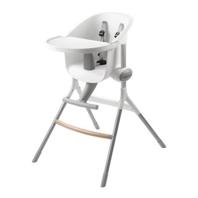 Товары по уходу - Стульчик для кормления Beaba Up and down белый (912598)