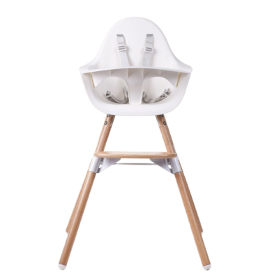 Товари для догляду - Стільчик для годування Childhome Evolu 2 Natural white (CHEVOCHNW)