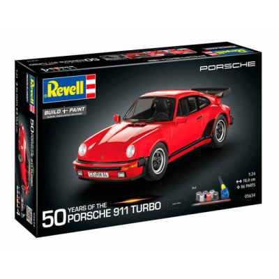 Конструктори з унікальними деталями - Конструктор Revell Автомобіль Porsch 911 Турбо (RVL-05634)