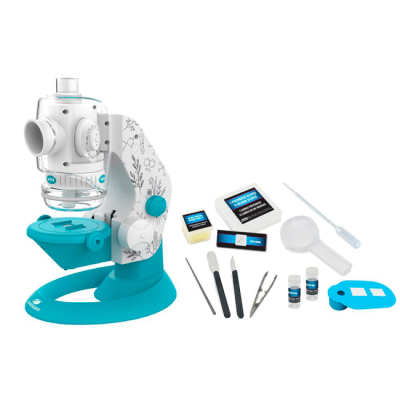 Наукові ігри, фокуси та досліди - Смарт - мікроскоп Eastcilight Блакитний (ES88051)