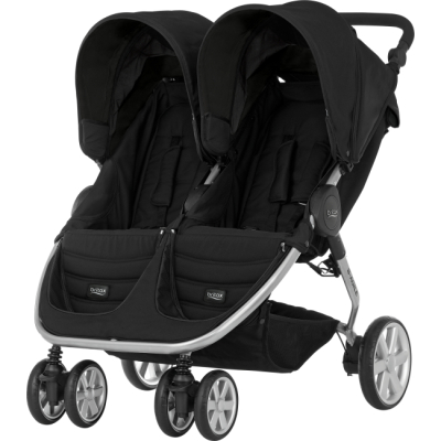 Коляски - Прогулочная коляска Britax-Romer B-Agile Double Cosmos Black (2000033222)