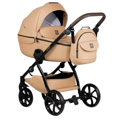 Візочки - Коляска Tutis Uno5 plus Leather collection Caramel 2 в 1 (1402167)
