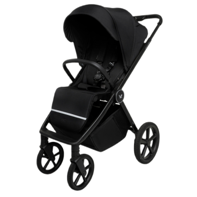 Коляски - Прогулочная коляска Muuvo Go Black (MGO-W-BLACK)
