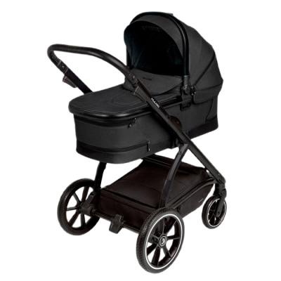 Коляски - Коляска Muuvo Trick Jet Black 2 в 1 (MTRICK-W-JET-BLACK-2W1)