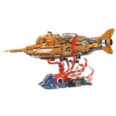 Блокові конструктори - Конструктор Pantasy Steampunk Наутілус (85029)