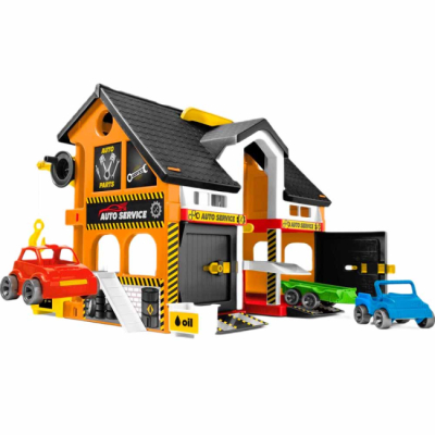 Паркінги і гаражі - Ігровий набір Wader Play House автосервіс (25471)