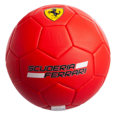 Спортивні активні ігри - М'яч футбольний Ferrari №3 червоний (F659)